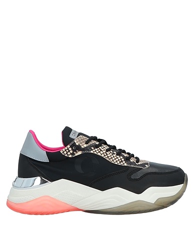 CRIME London Sneakers Black Soft Leather