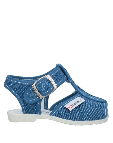 SUPERGA Sandals 1200-COTJ
 Blue Textile fibers