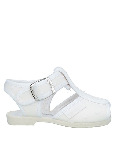 SUPERGA Sandals 1200 KIDS SANDALS PLUMETIS
 Ivory Textile fibers