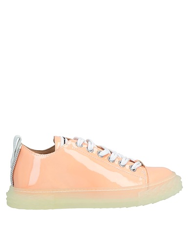 GIUSEPPE ZANOTTI Sneakers Orange Soft Leather