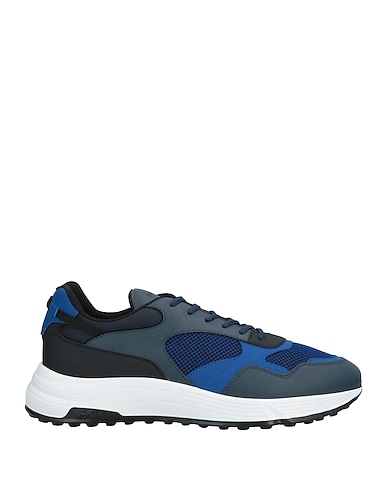 HOGAN Sneakers Blue Soft Leather