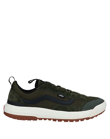 VANS Sneakers Militärgrün Leder, Gewebefasern