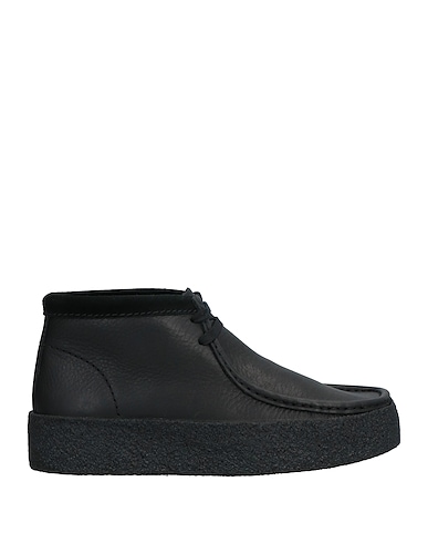 CLARKS ORIGINALS ショートブーツ ブラック 革（なめし加工）