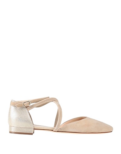 PESERICO Ballet flats Sand Soft Leather