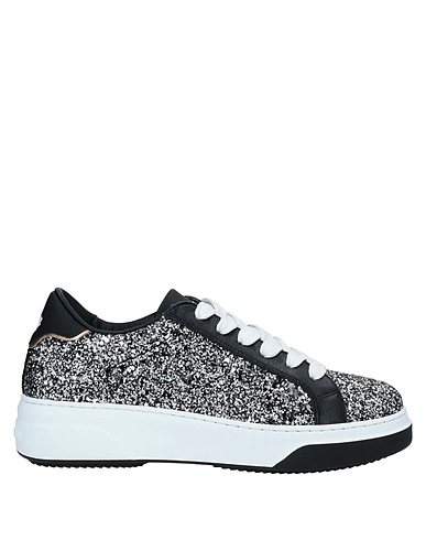 DSQUARED2 Sneakers Silver Calfskin