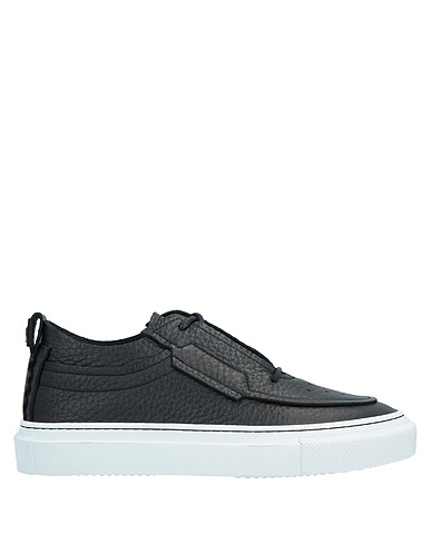 ATTIMONELLI'S Sneakers Black Soft Leather