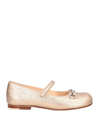 GUCCI Formal shoes Platinum Textile fibres
