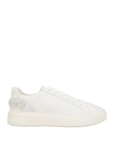 BALLY Sneakers Bianco Pelle di vitello