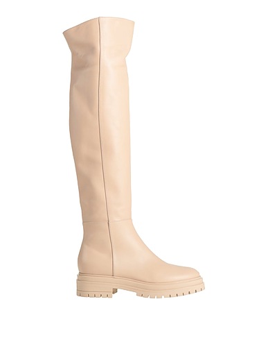 GIANVITO ROSSI Boots Beige Calfskin