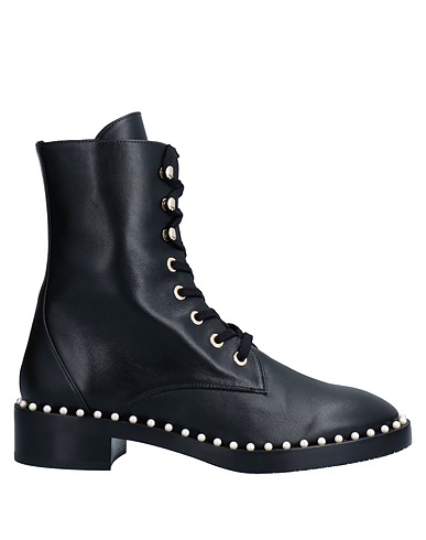 STUART WEITZMAN Ankle boot Black Calfskin
