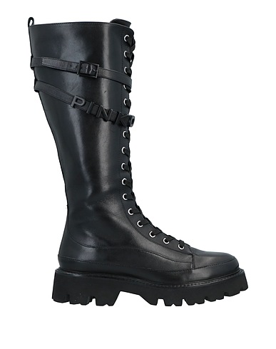 PINKO Boots Black Calfskin