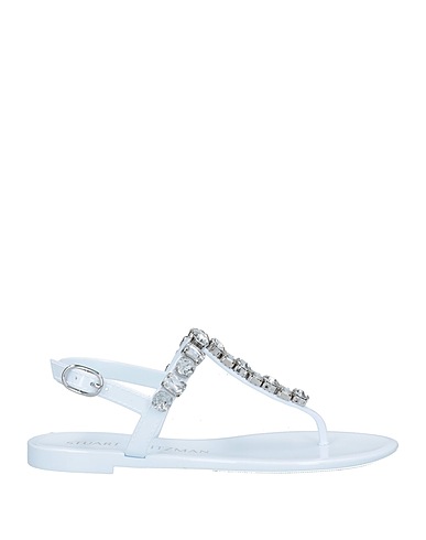 STUART WEITZMAN Flip flops White Rubber