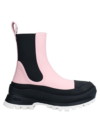 STELLA McCARTNEY Ankle boot Pink Textile fibres