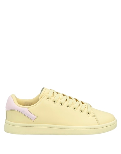 RAF SIMONS Sneakers Giallo pastello Fibre tessili