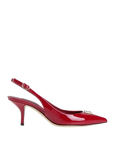 DOLCE&GABBANA Décolleté Mattone 100% Pelle di vitello