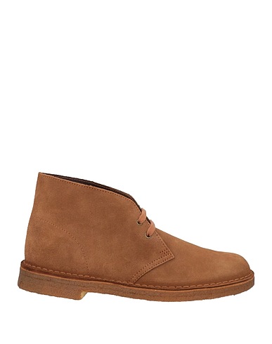 CLARKS ORIGINALS Ankle boot Brown Leather