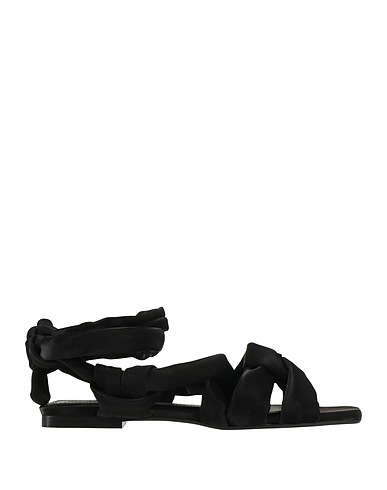 JANET & JANET Sandals Black Soft Leather