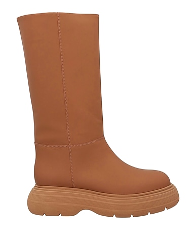 GIA COUTURE Boots Camel Calfskin