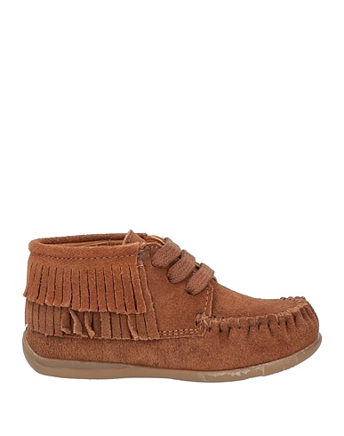 OCA-LOCA Stiefelette Braun Leder