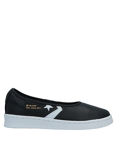 CONVERSE Ballerinas Schwarz Leder