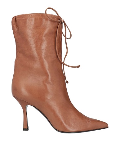 ALDO CASTAGNA Stiefelette Hellbraun Leder