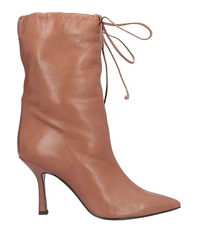 ALDO CASTAGNA Ankle boot Brown Soft Leather