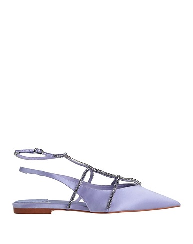 JEFFREY CAMPBELL Ballerinas Malve Gewebefasern