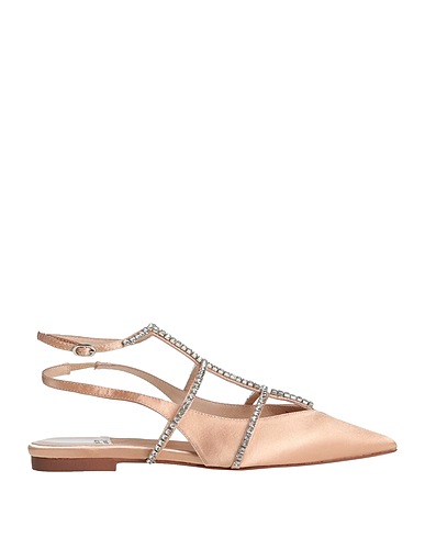 JEFFREY CAMPBELL Ballet flats Sand Textile fibers