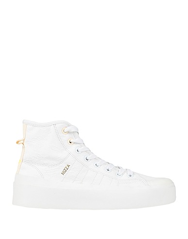 ADIDAS ORIGINALS Sneakers NIZZA BONEGA MID W White Textile fibres