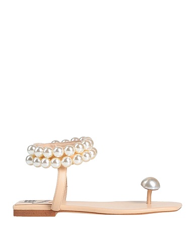 JEFFREY CAMPBELL Infradito Beige Fibre tessili