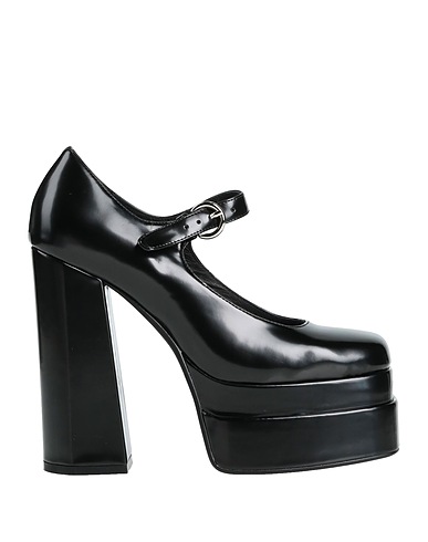 JEFFREY CAMPBELL Court Black Textile fibres