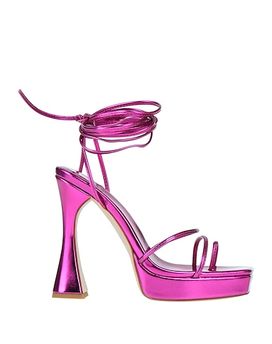 JEFFREY CAMPBELL Sandali Fucsia Pelle
