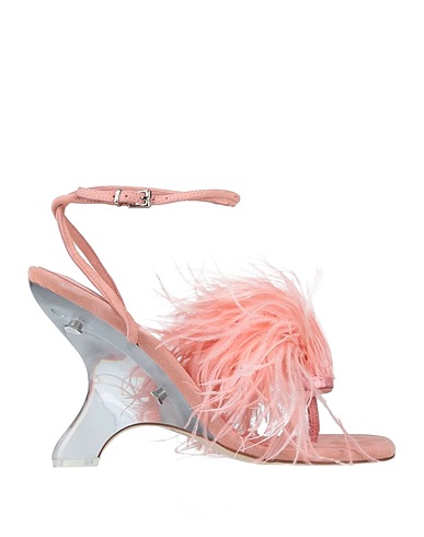 JEFFREY CAMPBELL Flip flops Apricot Soft Leather