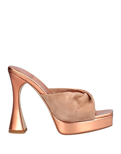 JEFFREY CAMPBELL Sandals Rose gold Soft Leather