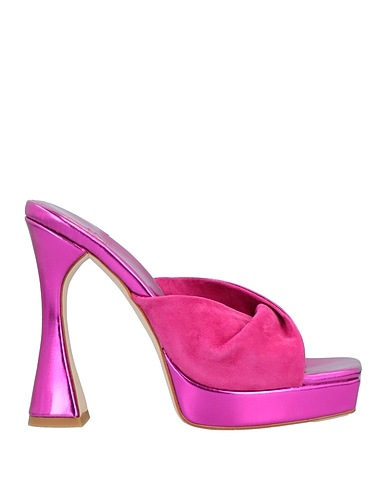JEFFREY CAMPBELL Sandals Fuchsia Soft Leather