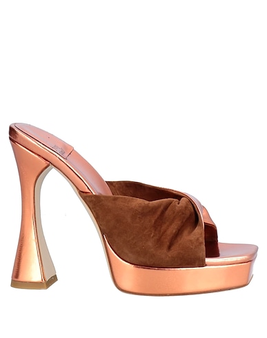 JEFFREY CAMPBELL Sandals Copper Soft Leather