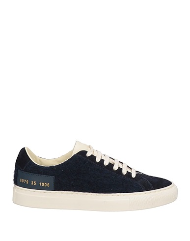 WOMAN by COMMON PROJECTS Sneakers Midnight blue Leather, Wool