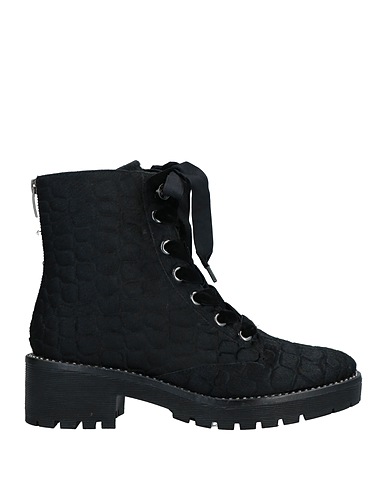 APEPAZZA Stiefelette Schwarz Leder