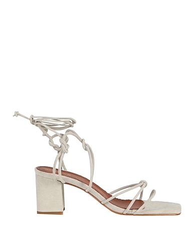ALOHAS Sandals Light grey Leather