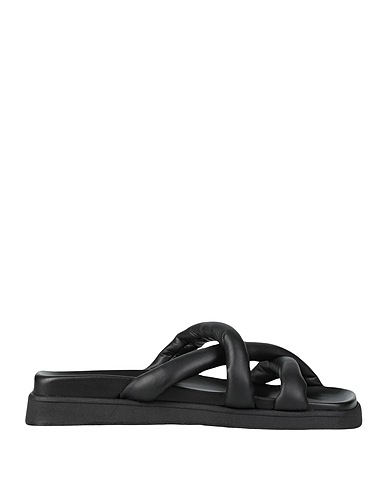 ALOHAS Sandalen Schwarz 100% Rindsleder