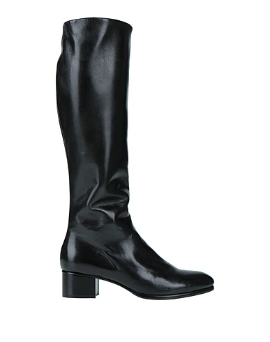 PAVIN Stiefel Schwarz Leder