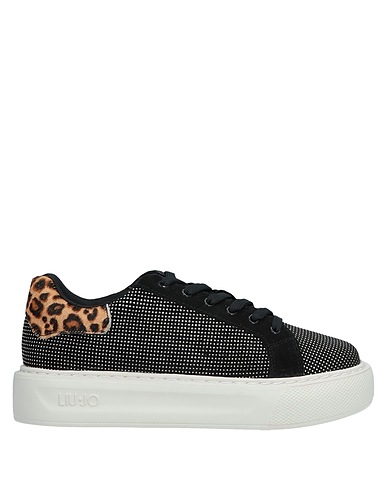 LIU •JO Sneakers Black Leather
