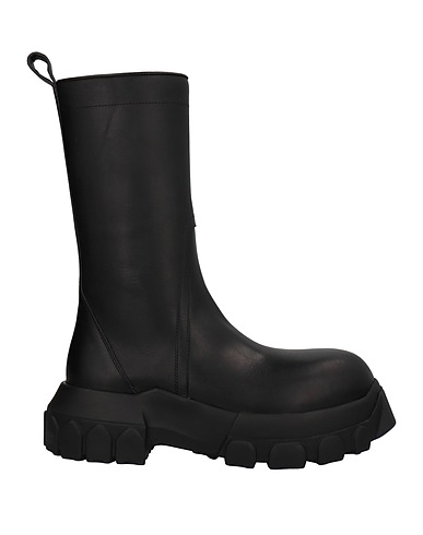 RICK OWENS Stiefelette Schwarz Leder