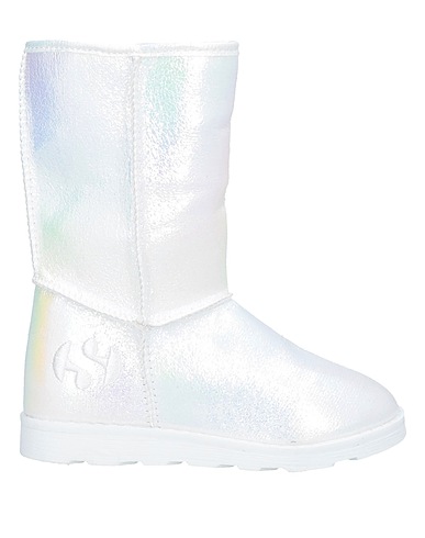 SUPERGA Stiefel Weiß Gewebefasern