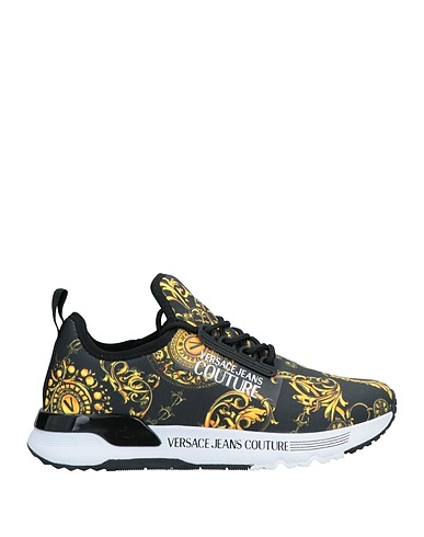VERSACE JEANS COUTURE Sneakers Μαύρο Ίνες υφασμάτων