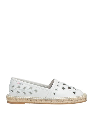 RED(V) Espadrilles Weiß Leder