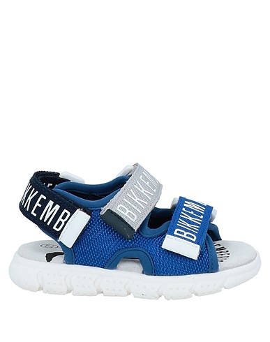 BIKKEMBERGS Sandals Blue Textile fibers