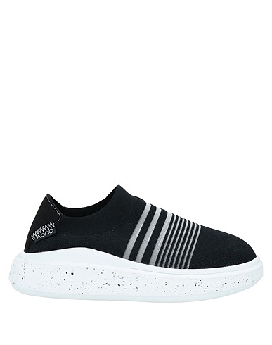 ADNO® Sneakers Black Textile fibres