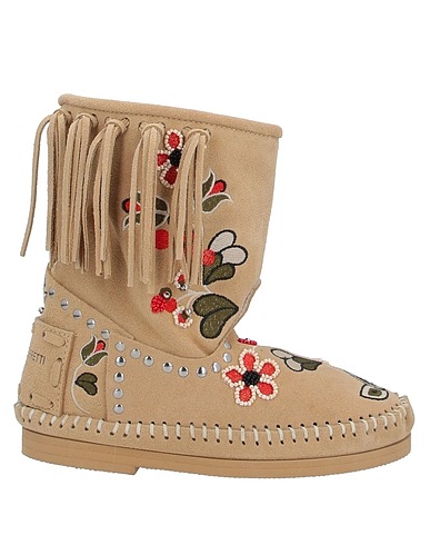 ALBERTA FERRETTI Ankle boot Sand Soft Leather