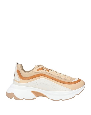 MSGM Sneakers Sabbia Fibre tessili, Pelle